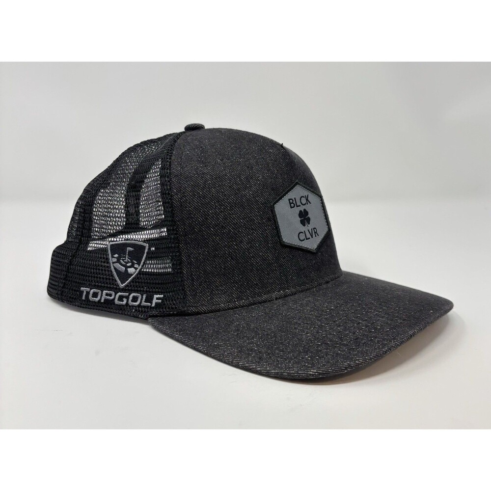 Black Clover TopGolf Live Lucky Trucker Snapback Hat Cap